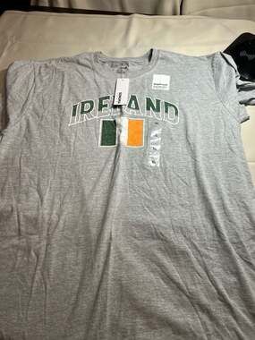 Sonoma Goods For Life Ireland Flag Graphic T-Shirt Size XL